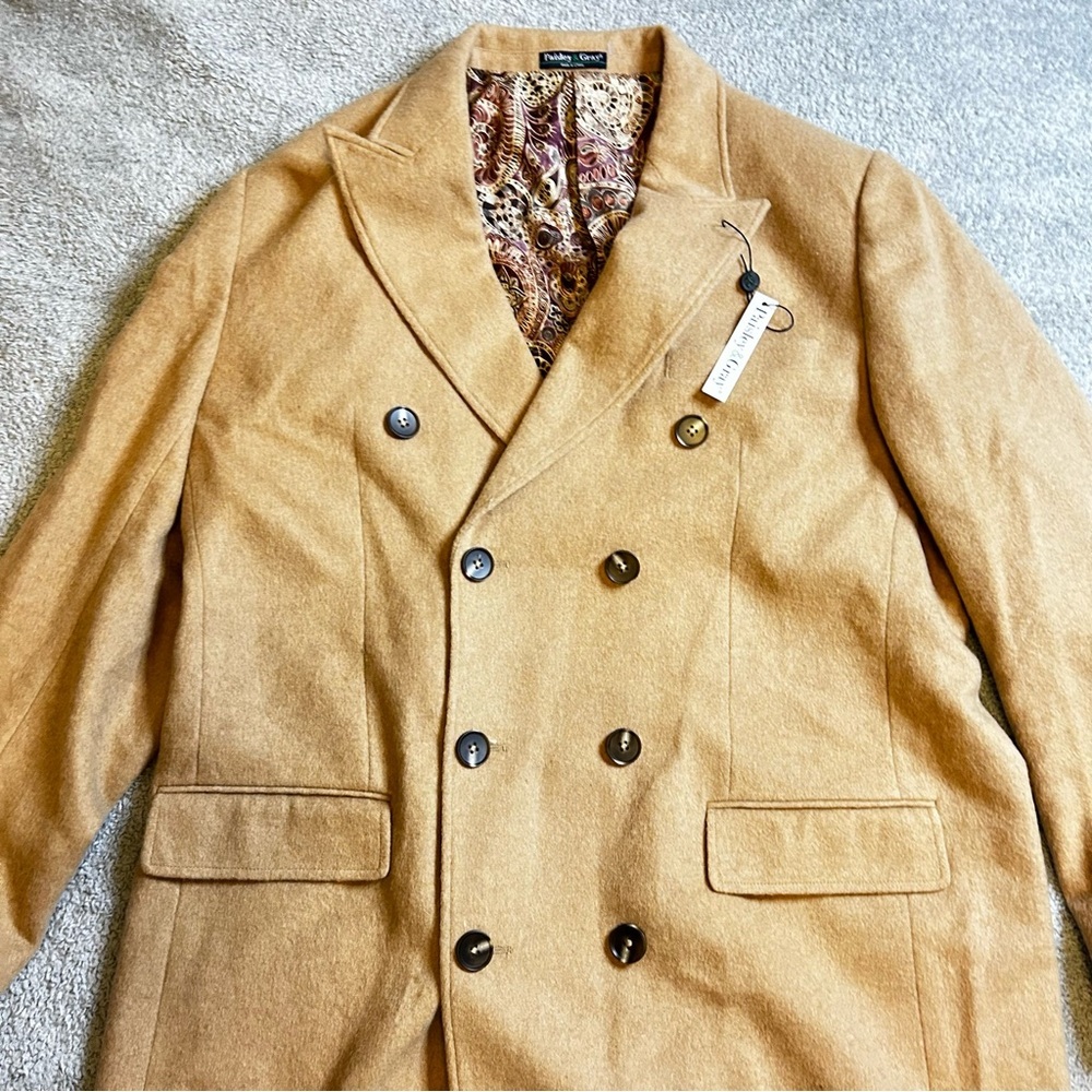 Paisley & Gray Tan Trench Coat - Picture 5 of 7